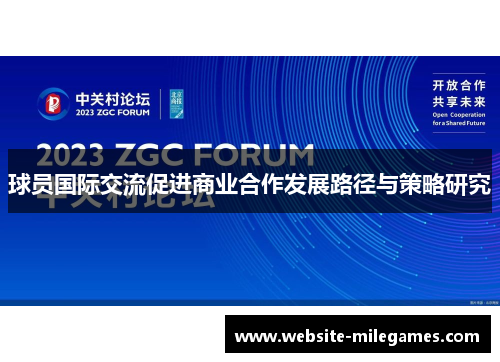 球员国际交流促进商业合作发展路径与策略研究
